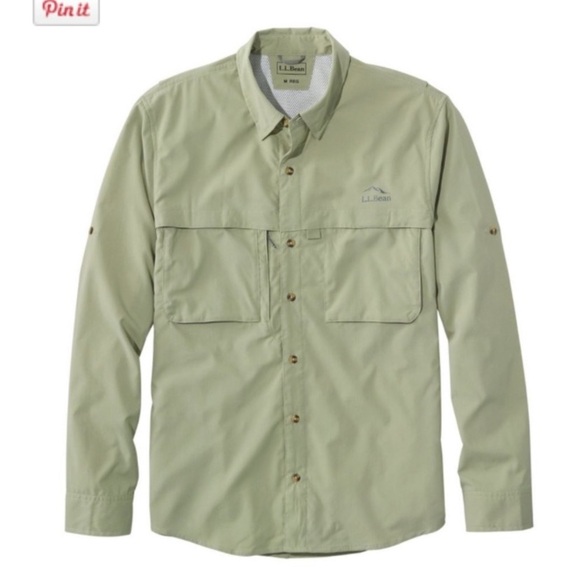 L.L. Bean Bundle of 2 Tropicwear Shirt long sleeves XXL - Picture 14 of 15